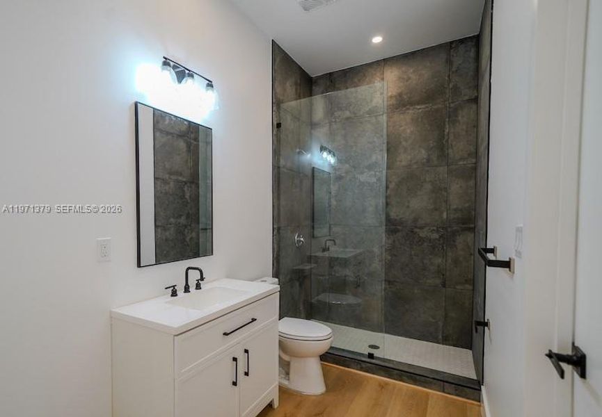 Furnished interior view inside a new home in , Miami (Image 12).