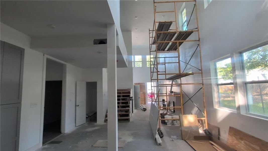 In-progress construction of a new home in , Atlanta, GA (Image 3).