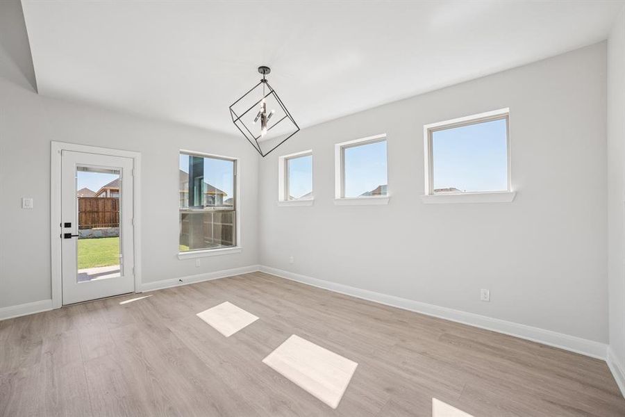 Spacious, unfurnished interior of a new home in Creekshaw – Classic, Royse City (Image 24). Spacious, unfurnished interior of a new home in Creekshaw – Classic, Royse City (Image 24).