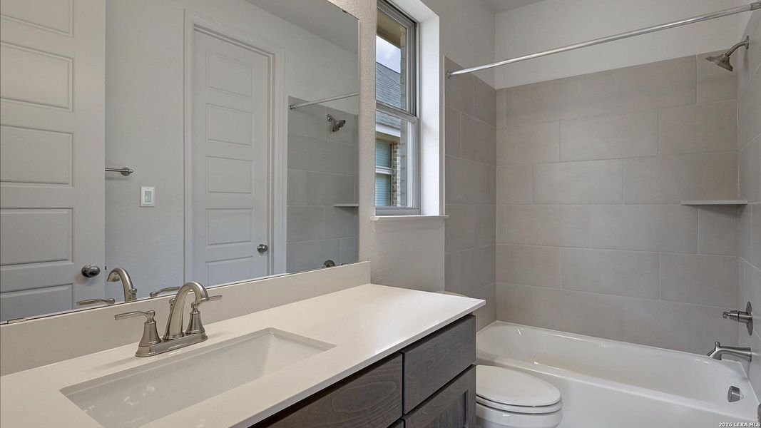 Furnished interior view inside a new home in Arcadia Ridge, San Antonio (Image 8).