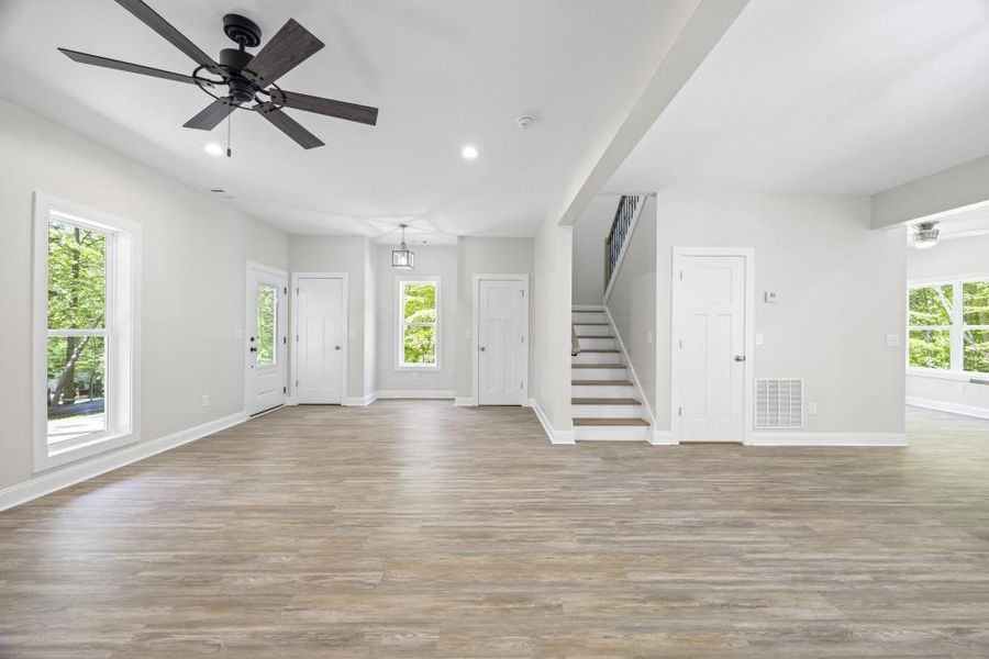 Spacious, unfurnished interior of a new home in , Lavonia (Image 51).