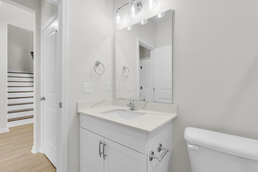 Furnished interior view inside a new home in Camden Crossing, Savannah (Image 9).