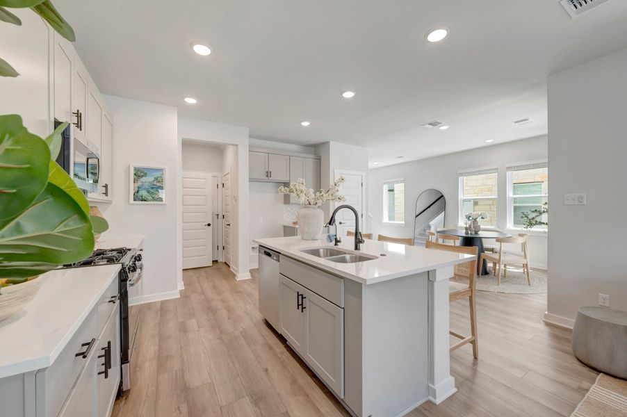 Furnished interior view inside a new home in Park Central, Georgetown (Image 17).