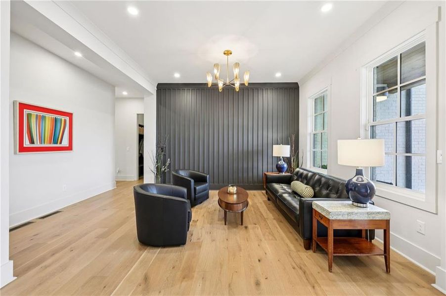 Furnished interior view inside a new home in , Roswell (Image 14). Furnished interior view inside a new home in , Roswell (Image 14).