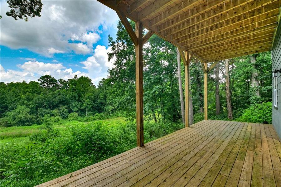 Exterior details and patio area of a home in , Ellijay (Image 25). Exterior details and patio area of a home in , Ellijay (Image 25).