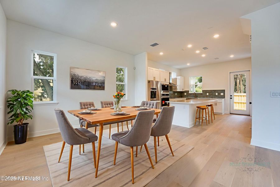 Furnished interior view inside a new home in , Jacksonville (Image 6). Furnished interior view inside a new home in , Jacksonville (Image 6).