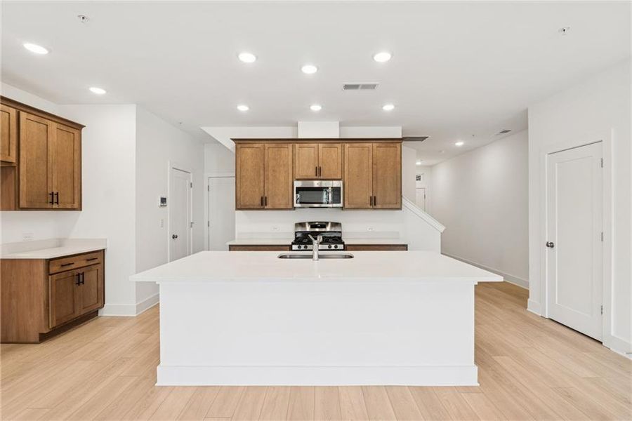 Furnished interior view inside a new home in Grandview Terrace, Canton (Image 5).