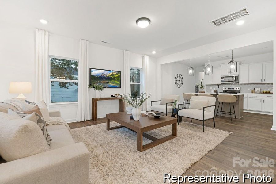 Furnished interior view inside a new home in Shay Crossing, Salisbury (Image 9).