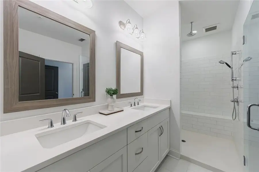 Furnished interior view inside a new home in , Peachtree Corners (Image 34).