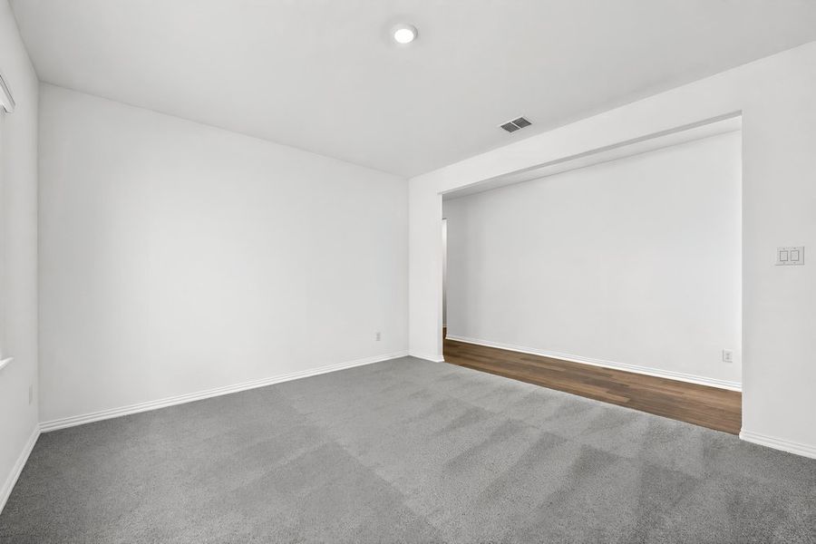 Spacious, unfurnished interior of a new home in River Ridge, Crandall (Image 25). Spacious, unfurnished interior of a new home in River Ridge, Crandall (Image 25).