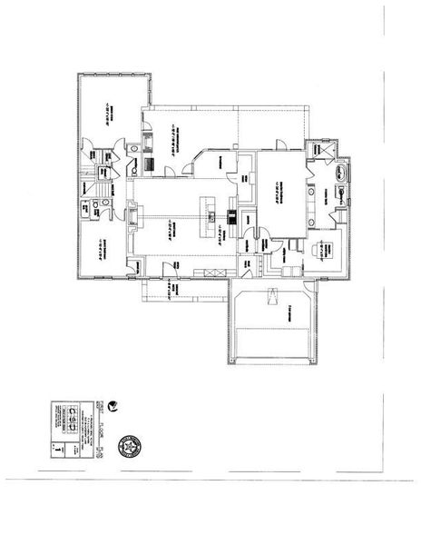 2D floor plan layout of this home in , Washington, TX (Image 4).