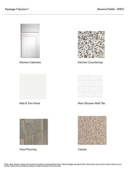 Sample of building materials used in homes in Navarro Fields, Seguin (Image 23).