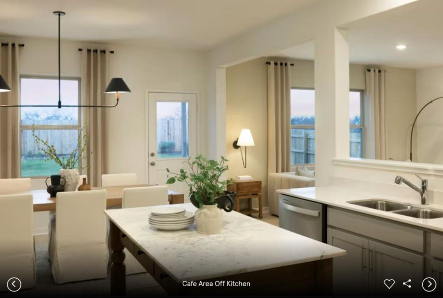 Interior photos- Photo of Centex model home with same floor plan, not of actual home listed.