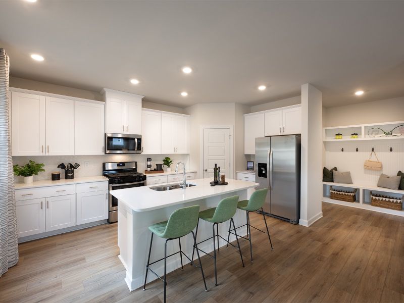 Furnished interior view inside a new home in Wexford Park, Fountain Inn (Image 7).