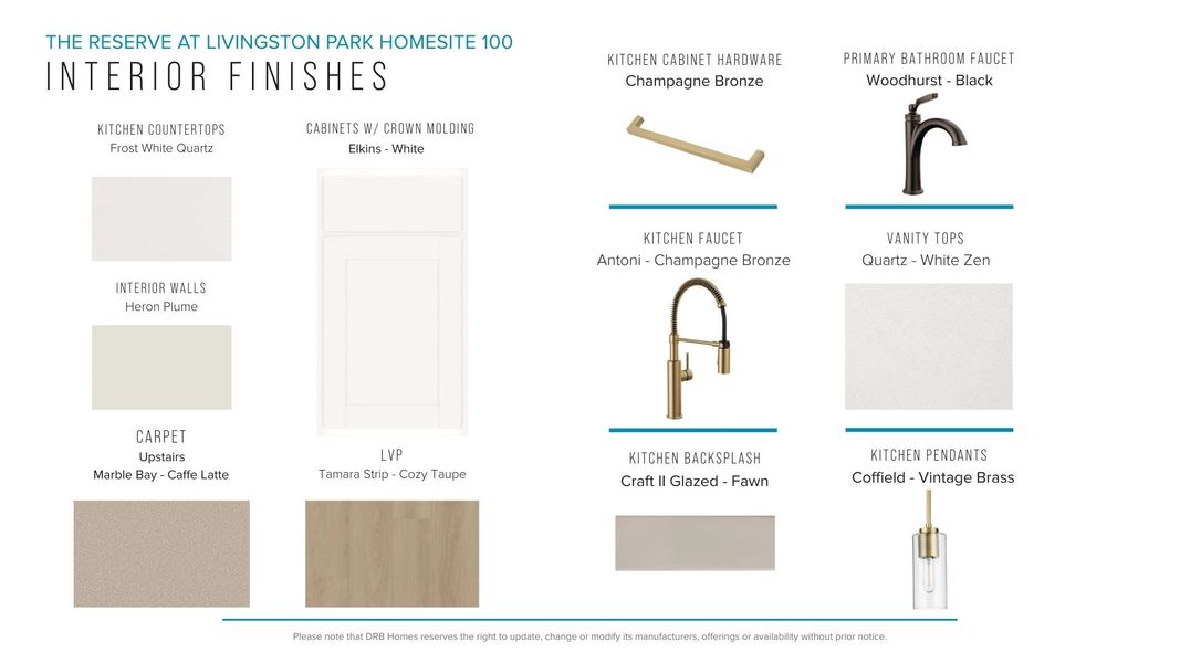 Furnished interior view inside a new home in The Reserve at Livingston Park, Easley (Image 23).