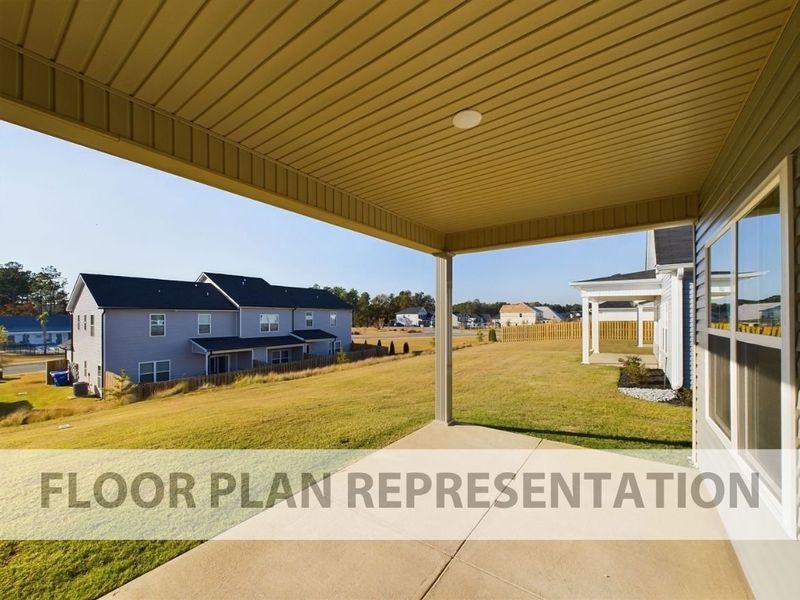 Back Exterior | The 1575 Plan by Ivey Homes Back Exterior | The 1575 Plan by Ivey Homes