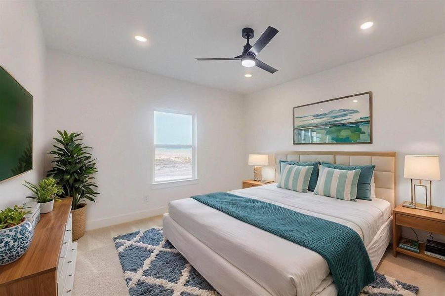 Staged room Staged room