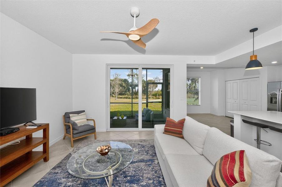 Furnished interior view inside a new home in Wellen Park Golf & Country Club, Venice (Image 5).