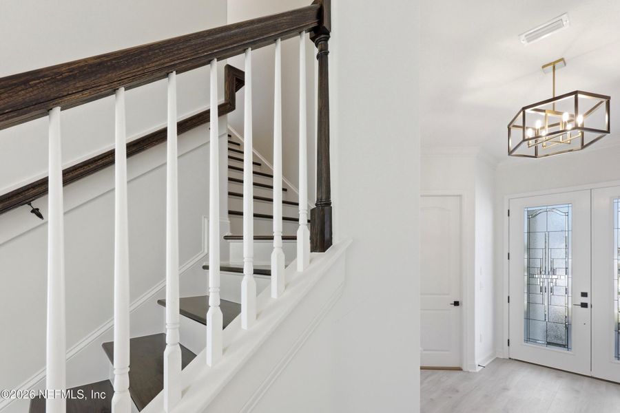 Spacious, unfurnished interior of a new home in Silver Landing At Silverleaf, St. Augustine (Image 39).