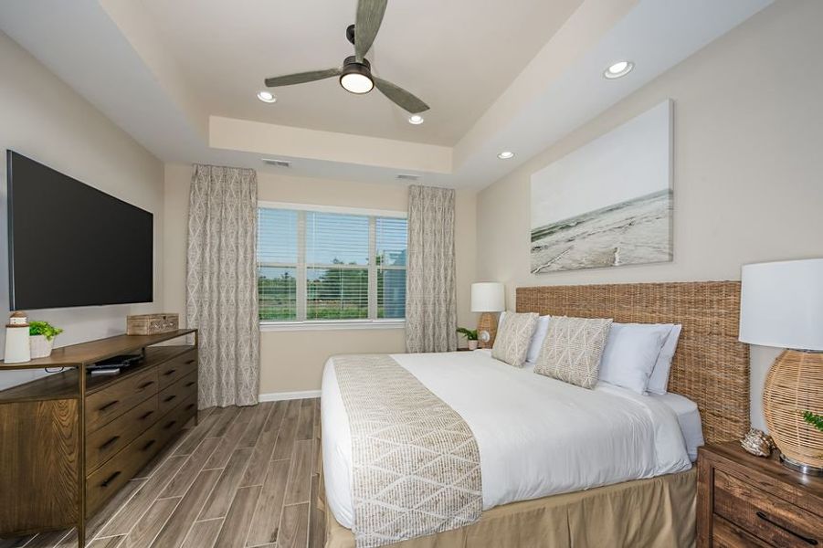 Representative furnished interior of a home built from the Tortola by Minto Communities in Latitude Margaritaville Hilton Head, Hardeeville (Image 11). Representative furnished interior of a home built from the Tortola by Minto Communities in Latitude Margaritaville Hilton Head, Hardeeville (Image 11).