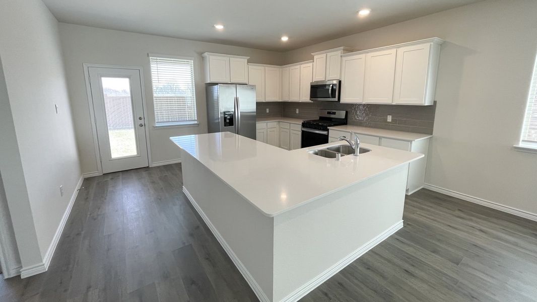 Furnished interior view inside a new home in Bel Air Village, Sherman (Image 4).