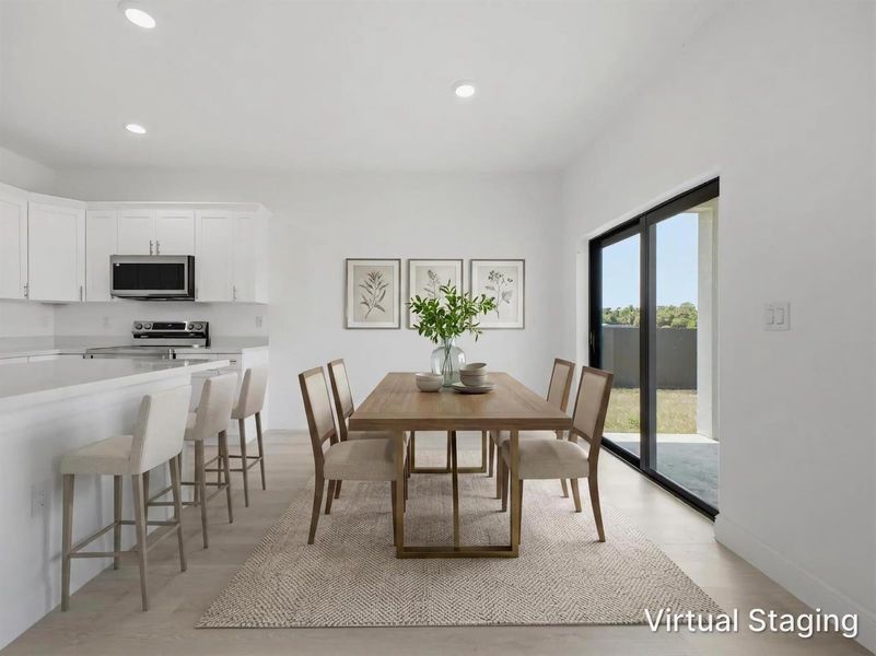 Dining Staged