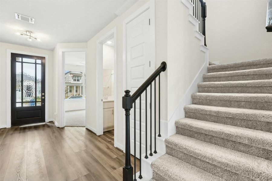 Spacious, unfurnished interior of a new home in University Heights, Round Rock (Image 26). Spacious, unfurnished interior of a new home in University Heights, Round Rock (Image 26).