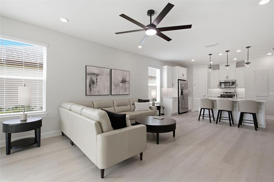 Furnished interior view inside a new home in , Poinciana (Image 15).