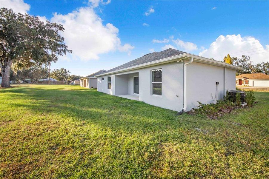 Exterior details and patio area of a home in , Fort Meade (Image 3). Exterior details and patio area of a home in , Fort Meade (Image 3).