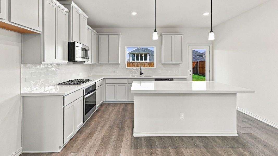 Furnished interior view inside a new home in Westridge Journey, McKinney (Image 16).