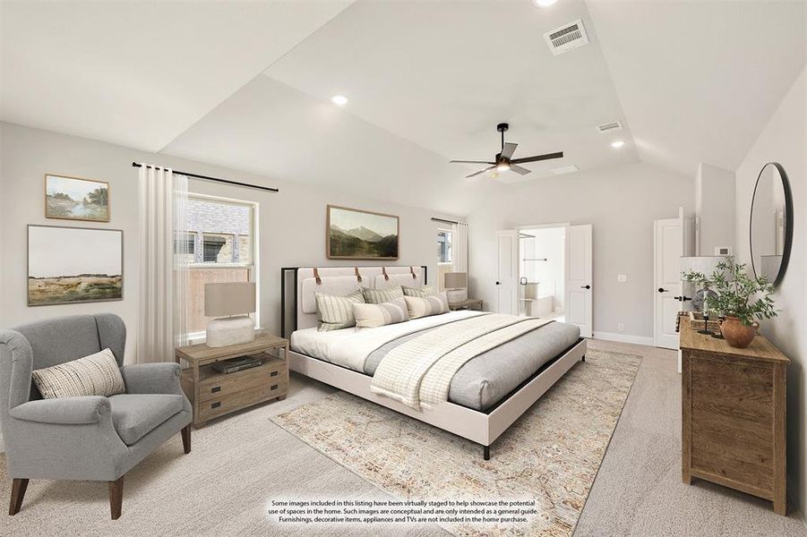 Furnished interior view inside a new home in Maplewood, Glenn Heights (Image 13). Furnished interior view inside a new home in Maplewood, Glenn Heights (Image 13).