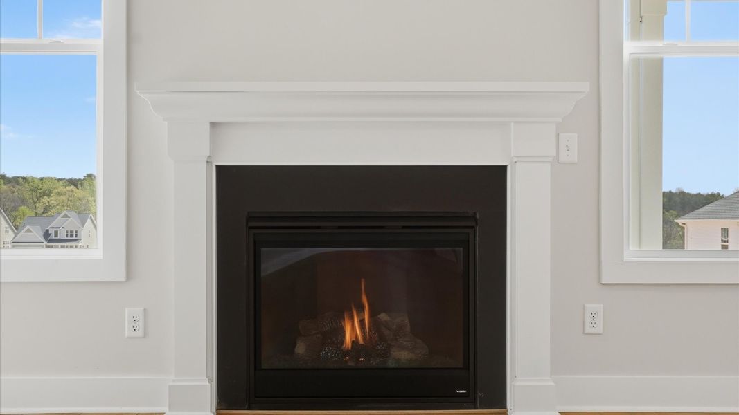 Furnished interior view inside a new home in Iris Meadows, Moore (Image 13).