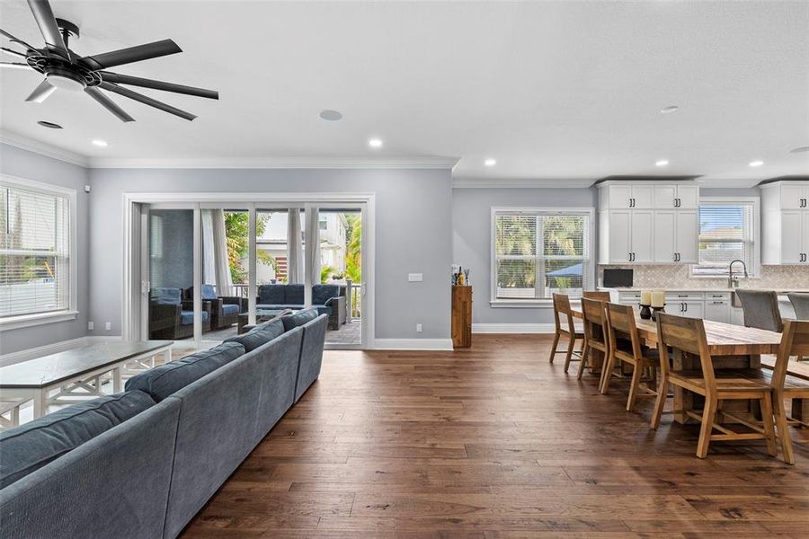Furnished interior view inside a new home in , Tampa (Image 12).