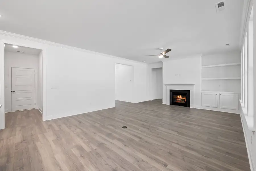 Representative unfurnished interior of a home built from the The Chandler by RobuckHomes in Baylee Ridge, Selma (Image 93). Representative unfurnished interior of a home built from the The Chandler by RobuckHomes in Baylee Ridge, Selma (Image 93).