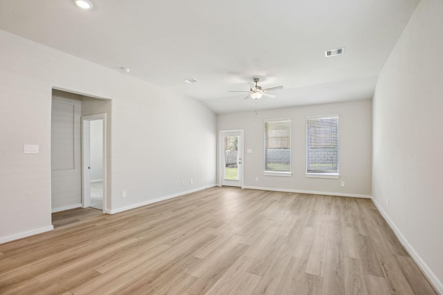 Photo is not of the actual home, but is an inspirational photo of builder’s model home and may depict options, furnishings, and/or decorator features that are not included