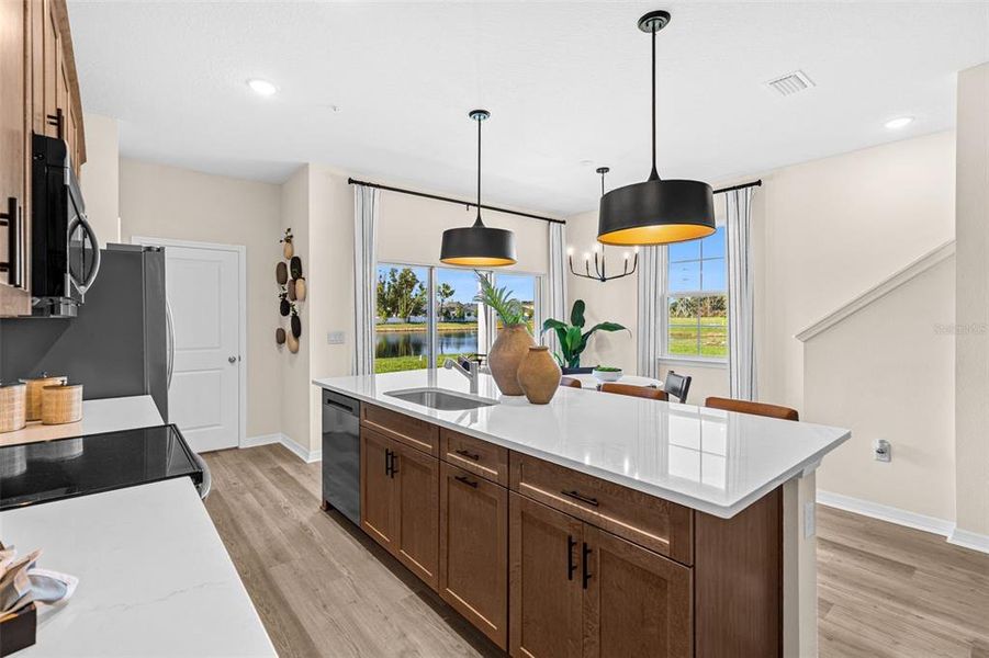 Furnished interior view inside a new home in Shenandoah Reserve, Orlando (Image 15).