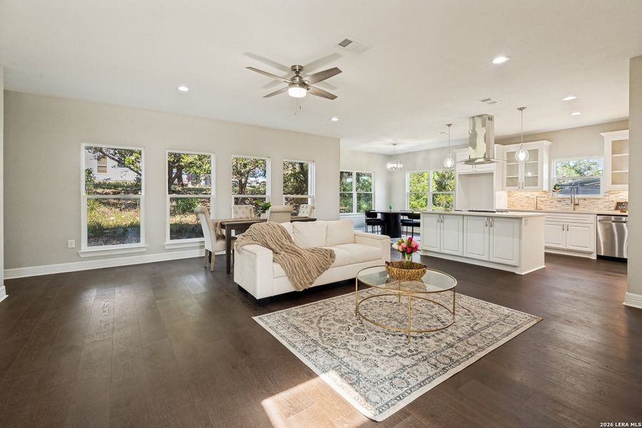Furnished interior view inside a new home in , Canyon Lake (Image 3).
