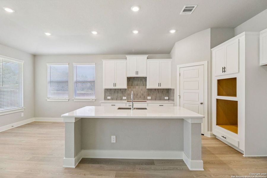 Furnished interior view inside a new home in Sagebrooke - Classic Series, San Antonio (Image 8).