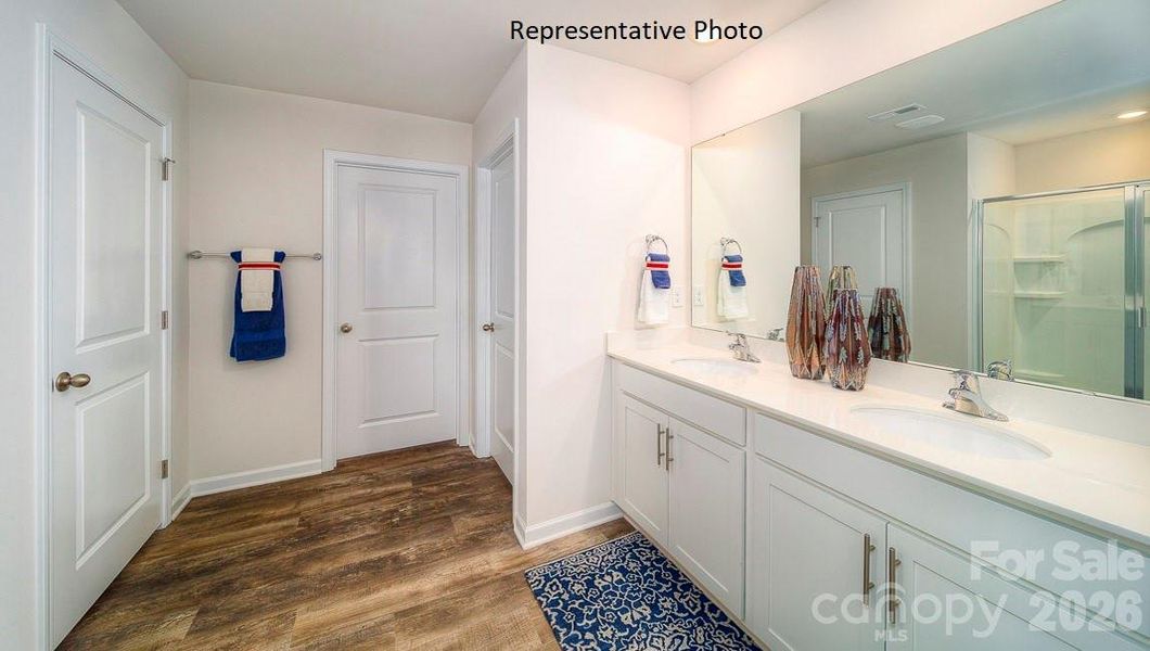Furnished interior view inside a new home in Zion Springs, Hickory (Image 32).