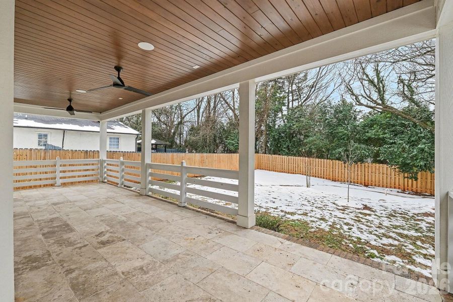 Exterior details and patio area of a home in , Charlotte (Image 3).