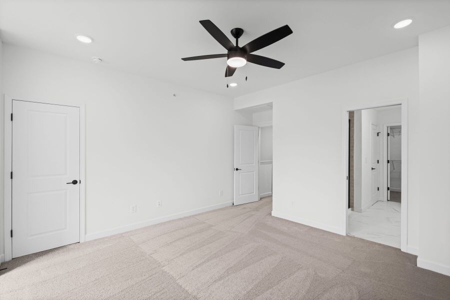 Spacious, unfurnished interior of a new home in The Village at River Green, Canton (Image 12).