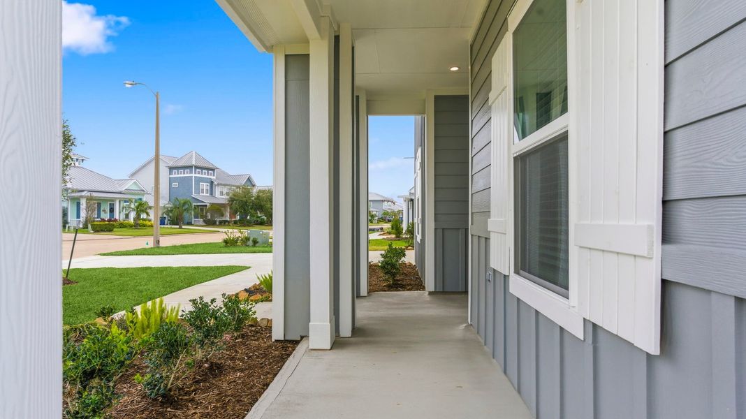 Representative exterior details of a home built from the Jackson by D.R. Horton in Grand Cay Harbour, Texas City (Image 3). Representative exterior details of a home built from the Jackson by D.R. Horton in Grand Cay Harbour, Texas City (Image 3).