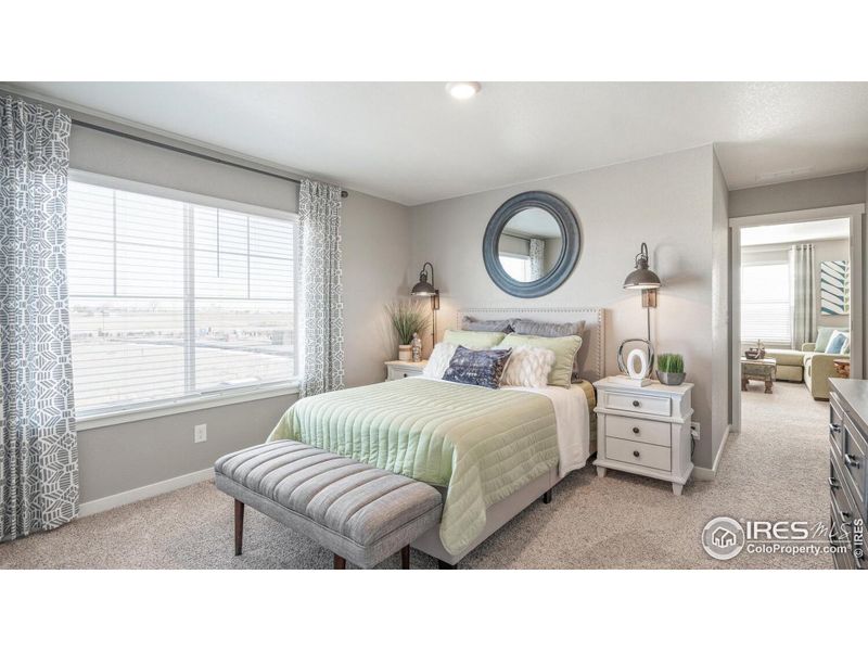 Furnished interior view inside a new home in , Fort Collins (Image 16).
