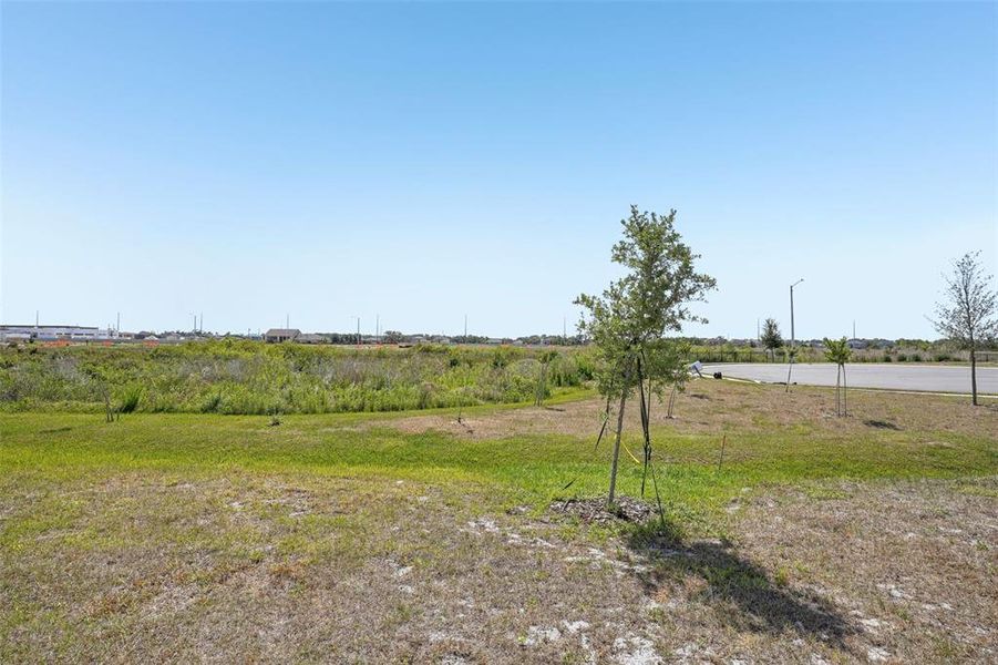 Exterior details and patio area of a home in Lake Deer Estates - Signature Series, Poinciana (Image 26). Exterior details and patio area of a home in Lake Deer Estates - Signature Series, Poinciana (Image 26).