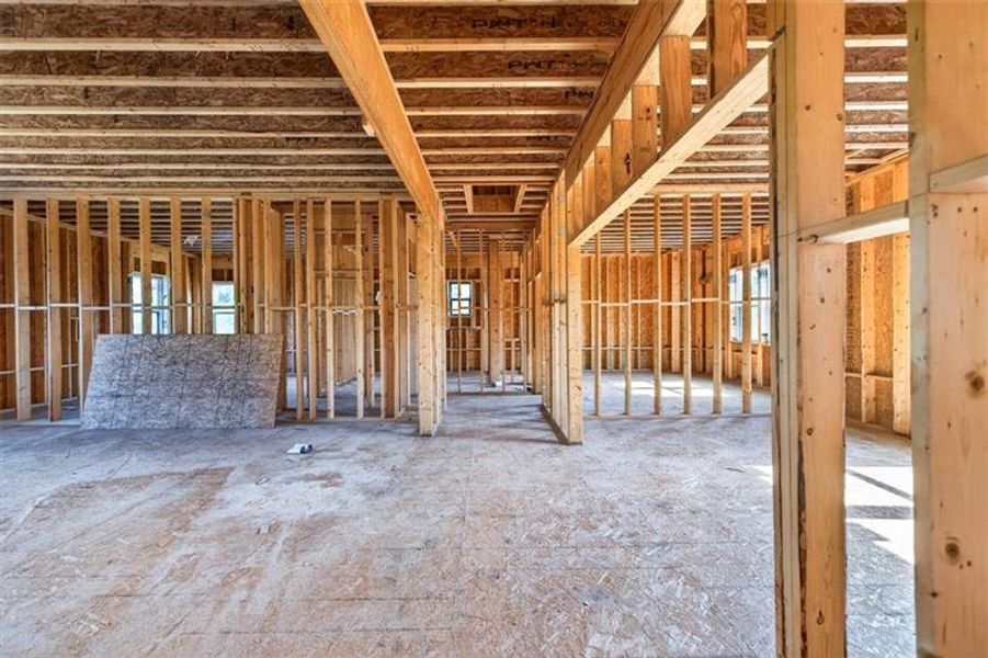 In-progress construction of a new home in , Monticello, GA (Image 15).