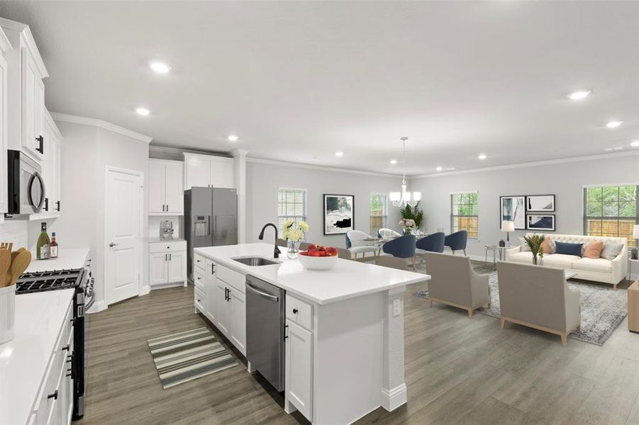 New Hampshire Living Room