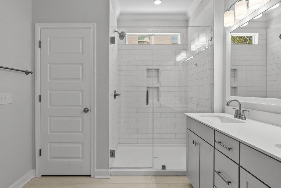 Furnished interior view inside a new home in , Summerville (Image 11).