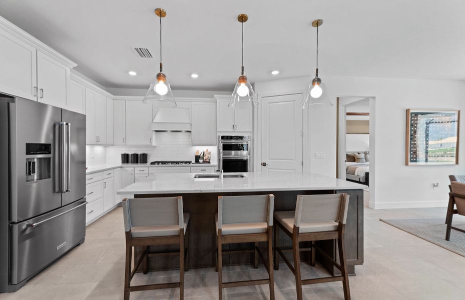 Innovative kitchen, perfect for entertaining