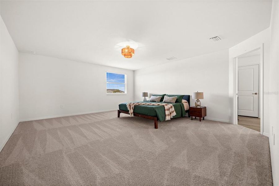 Furnished interior view inside a new home in Tuckers Cove, Punta Gorda (Image 13).