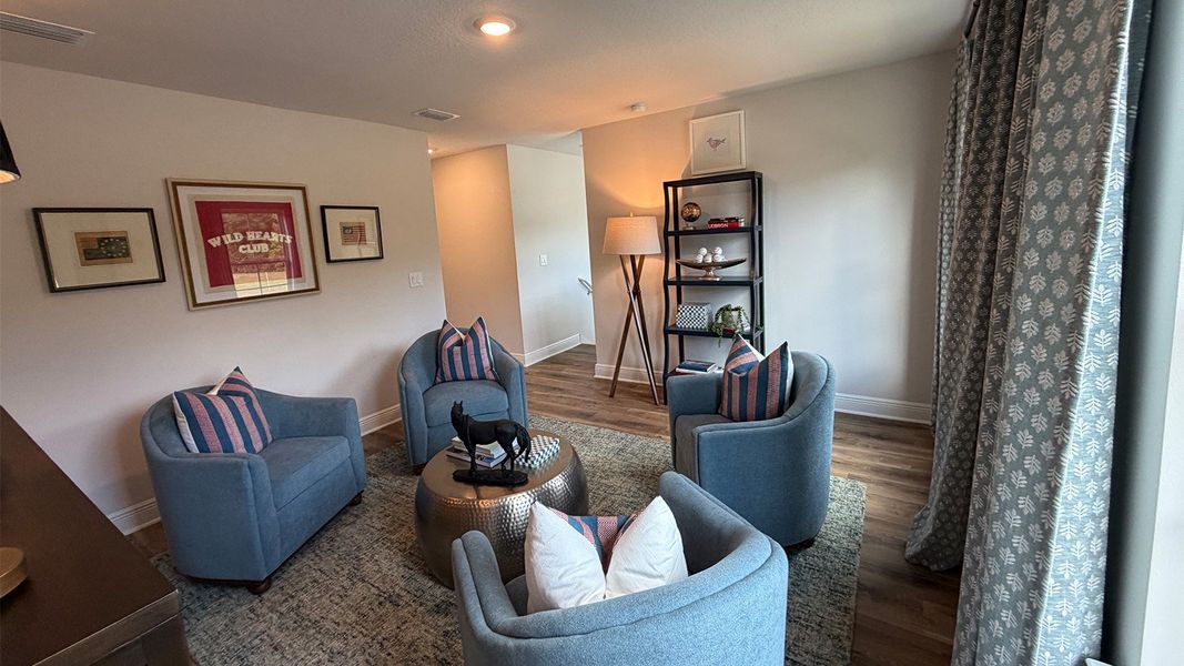 Furnished interior view inside a new home in Fallschase, Tallahassee (Image 17).